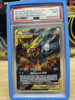 Pokemon 2019 Pm Sm Black Star Mltrs/zpds/Artcn.Gx Hif Elite Trainer Box PSA 9 - Image 3