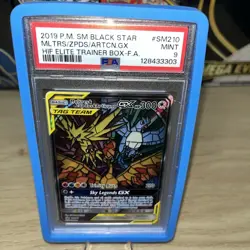 Pokemon 2019 Pm Sm Black Star Mltrs/zpds/Artcn.Gx Hif Elite Trainer Box PSA 9 - Image 5