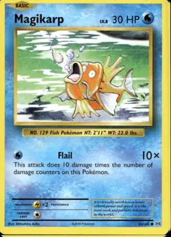 Magikarp 33/108 Common XY Evolutions Pokemon - Image 1