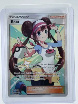 Pokemon Rosa Full Art Trainer 236/236 SM Cosmic Eclipse Ungraded - Image 1