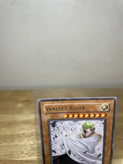 Yu-Gi-Oh! Vanity's Ruler 1st Edition Rare CDIP-EN024 Yugioh Trading Card TCG - Image 2