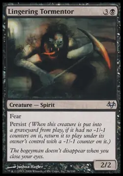 Lingering Tormentor - Light Play MTG Eventide - Image 1