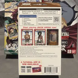 Union arena bundle X6 Demon Slayer Kimetsu, Attack on titan,Fullmetal Alchemist - Image 5