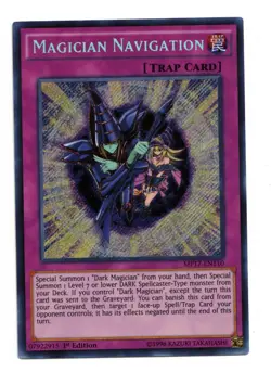 Yu-Gi-Oh Card: Magician Navigation MP17-EN110 Secret Rare 1st Edition! NM - Image 1