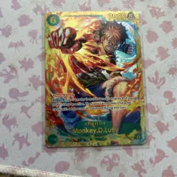 Monkey.D.Luffy OP13-118 SEC One Piece Card Game TCG NM English - Image 1