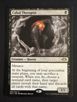 1x Cabal Therapist (80) Modern Horizons LP MTG Magic the Gathering x1 MKE - Image 1