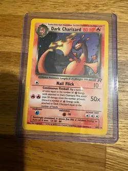 Pokemon Dark Charizard TCG Team Rocket Holo Card 4/82 NM Condition - Image 1