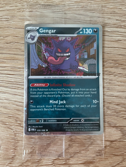Gengar 050/088 EBGAMES Stamped SEALED Promo - Perfect Order - Pokemon Card - Image 1