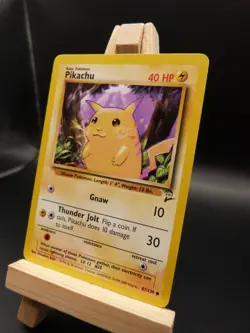 Pokemon Common Card : Pikachu 87/130 (Base Set 2) - Image 3