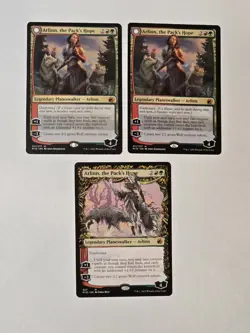 3x Arlinn, The Pack's Hope (1 Showcase) - Midnight Hunt - Near Mint - MTG - Image 1