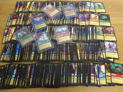 Disney Lorcana TCG Bundle over 400 Cards Mixed some Foil - Image 1