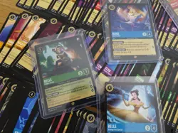 Disney Lorcana TCG Bundle over 400 Cards Mixed some Foil - Image 2