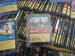 Disney Lorcana TCG Bundle over 400 Cards Mixed some Foil - Image 4