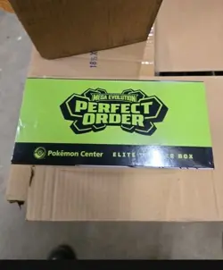 2x LOT Pokemon TCG Perfect Order Pokemon Center Exclusive Elite Trainer Box ETB - Image 2