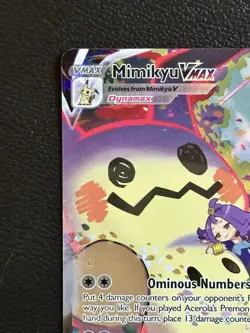 Mimikyu Vmax TG17/TG30 Brilliant Stars Pokemon - Image 2
