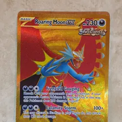 Pokemon TCG Roaring Moon ex Paradox Rift 262/182 Holo Hyper Rare - Image 3