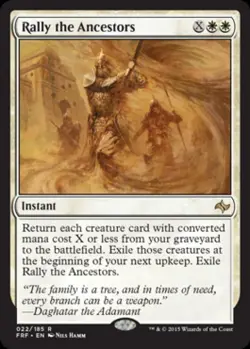 Rally the Ancestors - Medium Play MTG Fate Reforged - Image 1