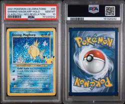 2021 POKEMON CELEBRATIONS CLASSIC COLL #66 SHINING MAGIKARP-HOLO PSA 10 - Image 3