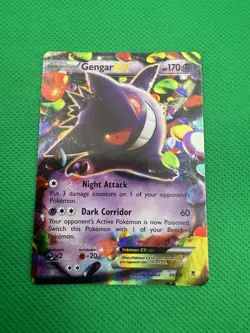 Pokemon Gengar EX 34/119 XY Phantom Forces Holo 2014 - Image 1