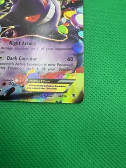 Pokemon Gengar EX 34/119 XY Phantom Forces Holo 2014 - Image 2