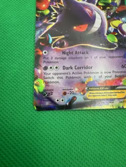 Pokemon Gengar EX 34/119 XY Phantom Forces Holo 2014 - Image 3