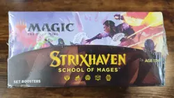 Magic The Gathering Strixhaven School of Mages Set Booster Box MTG FACTORY SEAL - Image 1