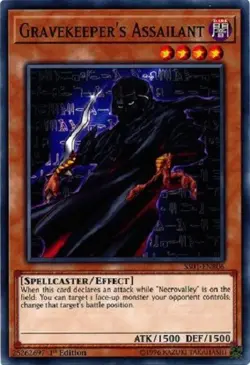 Gravekeeper's Assailant - SS01-ENB06 - Common 1st Edition - Yugioh - Image 1