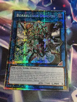 Yu-Gi-Oh! TCG Borrelcode Dragon MP25-EN044 Starlight Rare Yugioh NM/M - Image 1