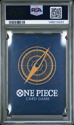 2025 ONE PIECE OP11-A FIST OF DIVINE SPEED 080 GEAR TWO ALTERNATE ART ENG PSA 10 - Image 2