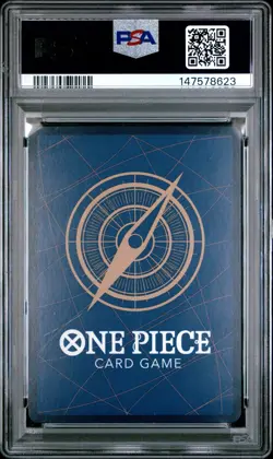 2024 ONE PIECE ST01 007 OP06 WINGS OF THE CAPTAIN NAMI TREASURE RARE PSA 10 - Image 2