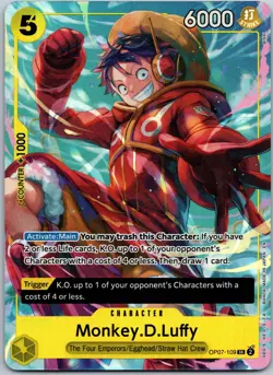 Monkey.D.Luffy OP07-109 (Illustration Box Vol.3) Promo NM - Image 1