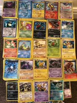 100 Pokemon Cards Bulk Lot - No Duplicates, Genuine - Image 1