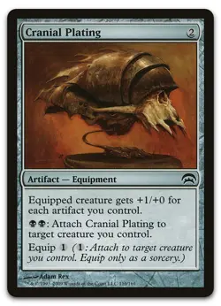 Cranial Plating #110 (NM) Planechase HOP Magic MTG - Image 1