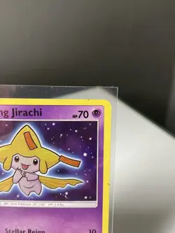 Pokemon TCG Shining Jirachi Holo Rare Card 42/73 Shining Legends Series - Image 3
