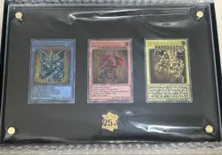 Yu-Gi-Oh! Stainless Egyptian God Cards TCG 25th Anniversary Special Card Set - Image 2