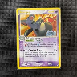 Pokemon Grumpig 20/100 Crystal Guardians Reverse Holo Rare Stage 1 2006 Card - Image 1