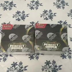 Pokemon Perfect Order Booster Box English Sealed TCG Card Stock - Image 1