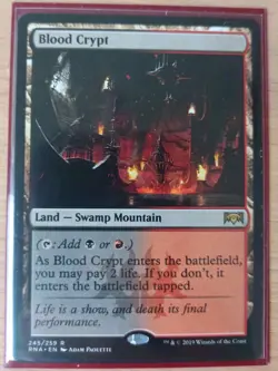 Card magic the gathering : Blood Crypt - Image 1