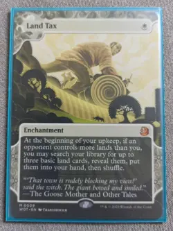 Card magic the gathering : Land Tax - Image 1