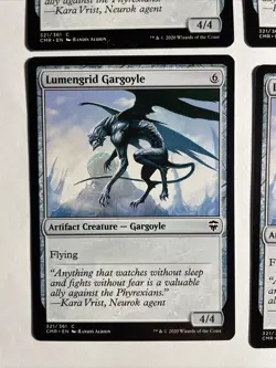 4x Mtg Commander Legends Lumengrid Gargoyle NM/M Magic The Gathering - Image 2
