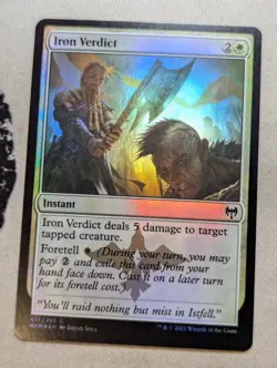 Iron Verdict - KHM 017/285 - FOIL - MTG - Image 1