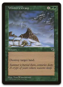 Winter's Grasp #265 (LP) Tempest TMP Magic MTG - Image 1