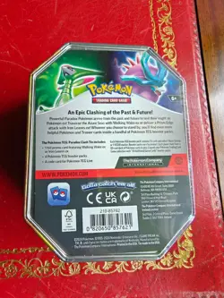 Pokemon TCG Paradox Clash Tin Walking Wake Factory Sealed - Image 2