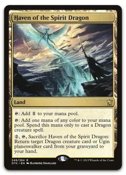 Haven of the Spirit Dragon #249 (LP) Dragons of Tarkir DTK Magic MTG - Image 1