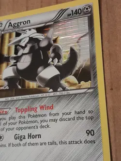Pokemon Aggron 80/124 Dragons Exaulted Holo Rare NM See Pictures - Image 2