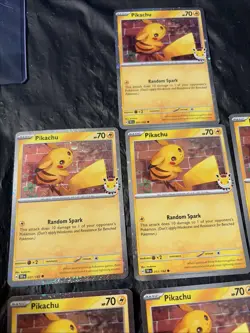 Lot Of 10 - Pikachu 51/162 Stamped 2026 Pokemon Day 30th Anniversary Promo TCG - Image 5