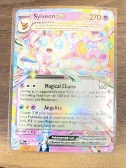 Pokemon Sylveon EX Double Rare Full Art Holo Sv: Prismatic Evolutions 041/131 - Image 1