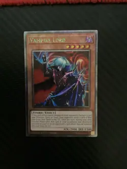 Vampire Lord (Quarter Century Secret Rare)-Quarter Century Secret Rare - 1st ... - Image 1