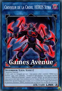 Yu-Gi-Oh ! Croiseur de la Croix, HEROS Xtra BLC1-FR157 VF/COMMUNE - Image 1