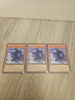 3x Yu-Gi-Oh Magician of Dark Illusion LED6-EN006 1st Edition NM - Image 1